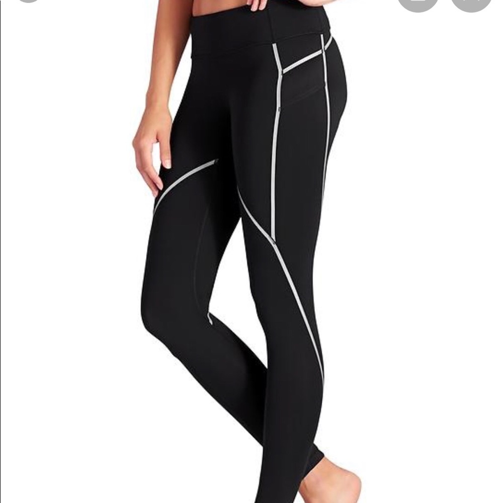 Athleta Reflective Stride Tight